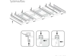 Discount SOTECH Cuisio Besteckeinsatz 900 mm Höhe 55 mm Transluzent Weiß mit Messerblock