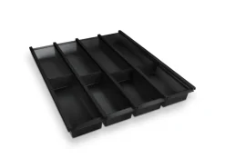 SOTECH Besteckkästen<Cuisio Besteckeinsatz 500 mm Höhe 55 mm Transluzent Anthrazit Für Blum Legrabox 473 mm