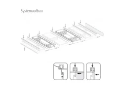 SOTECH Besteckkästen<Cuisio Besteckeinsatz 55mm Transluzent Graphitgrau mit Messerblock Für Blum Legrabox 473mm mit Korpusbreite 800mm