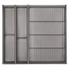 Hot SOTECH Cuisio Gewürzeinsatz Höhe 55 mm Transluzent Graphitgrau Für Blum Legrabox 473 mm mit Korpusbreite 600 mm