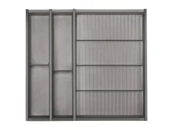 Hot SOTECH Cuisio Gewürzeinsatz Höhe 55 mm Transluzent Graphitgrau Für Blum Legrabox 473 mm mit Korpusbreite 600 mm