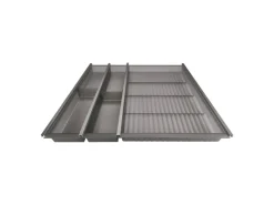 Hot SOTECH Cuisio Gewürzeinsatz Höhe 55 mm Transluzent Graphitgrau Für Blum Legrabox 473 mm mit Korpusbreite 600 mm