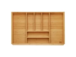 Hot ORGA-BOX 3 Bambus Besteckeinsatz Für 80er Schublade 473x697x56 mm mit 7 Fächer Für Nobilia Küchen Ab August 2012 Besteckkästen