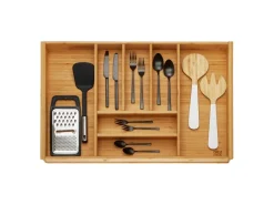 Hot ORGA-BOX 3 Bambus Besteckeinsatz Für 80er Schublade 473x697x56 mm mit 7 Fächer Für Nobilia Küchen Ab August 2012 Besteckkästen