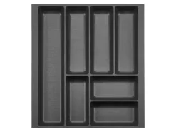 Sale ORGA-BOX-2 Besteckeinsatz Tiefe 462 mm Höhe 50,5 mm Für Nobilia Küchen Canvas Struktur Breite 409 mm Besteckkästen