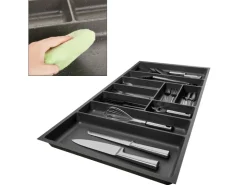 SOTECH ORGA-BOX-3 Besteckeinsätze Tiefe 473 mm Höhe 50,5 mm Schubladeneinsätze Breite 891 mm Anthrazit