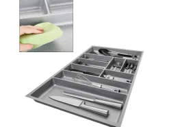 Discount SOTECH ORGA-BOX-3 Besteckeinsätze Tiefe 473 mm Höhe 50,5 mm Schubladeneinsätze Breite 791 mm Silbergrau