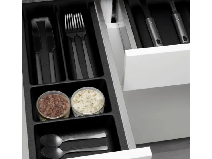Outlet ORGA-BOX-3 Besteckeinsätze Tiefe 473 mm Höhe 50,5 mm Schubladeneinsätze Breite 891 mm Besteckkästen