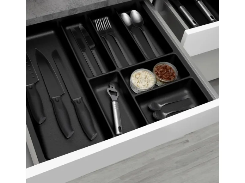 Clearance ORGA-BOX-3 Besteckeinsätze Tiefe 473 mm Höhe 50,5 mm Schubladeneinsätze Breite 491 mm Besteckkästen
