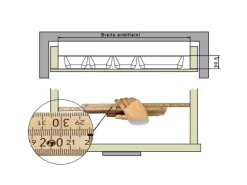 Clearance ORGA-BOX-3 Besteckeinsätze Tiefe 473 mm Höhe 50,5 mm Schubladeneinsätze Breite 491 mm Besteckkästen