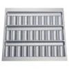 SOTECH ORGA-BOX Gewürzgläsereinsatz 499 x 462 x 28 mm Silbergrau Gewürzdoseneinsatz Für 60er Korpusbreite