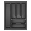 Hot SOTECH Orga-Box I Besteckeinsatz Oriongrau 450 mm Höhe 55 mm Antirutschbeschichtung Für Blum Tandembox und ModernBox