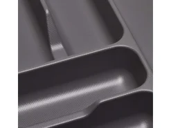 Hot SOTECH Orga-Box I Besteckeinsatz Oriongrau 450 mm Höhe 55 mm Antirutschbeschichtung Für Blum Tandembox und ModernBox
