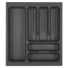 SOTECH Besteckkästen<Orga-Box I Besteckeinsatz Oriongrau 500 mm Höhe 55 mm Antirutschbeschichtung Für Blum Tandembox und ModernBox