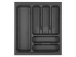 SOTECH Besteckkästen<Orga-Box I Besteckeinsatz Oriongrau 500 mm Höhe 55 mm Antirutschbeschichtung Für Blum Tandembox und ModernBox