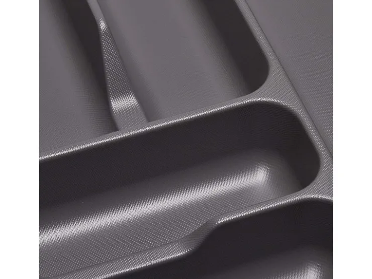 SOTECH Besteckkästen<Orga-Box I Besteckeinsatz Oriongrau 500 mm Höhe 55 mm Antirutschbeschichtung Für Blum Tandembox und ModernBox