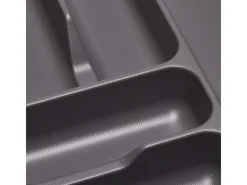Sale Orga-Box I Besteckeinsatz Oriongrau 600 mm Höhe 55 mm Antirutschbeschichtung Für Blum Tandembox und ModernBox Besteckkästen