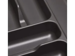 Clearance Orga-Box I Besteckeinsatz Lavagrau 450 mm Höhe 55 mm Für Blum Tandembox und ModernBox Besteckkästen