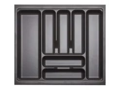 Sale Orga-Box I Besteckeinsatz Lavagrau 600 mm Höhe 55 mm Für Blum Tandembox und ModernBox Besteckkästen