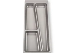 Sale SOTECH ORGA-BOX II Besteckeinsatz 300 mm Höhe 45 mm Silbergrau Für Nobilia Schubladen