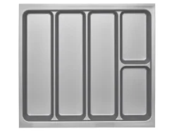 SOTECH Besteckkästen<ORGA-BOX I Mehrzweckeinsatz Besteckeinsatz 519 x 50 x 473 mm Silbergrau Für Blum 60er Korpusbreite
