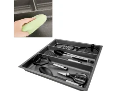SOTECH Besteckkästen<ORGA-BOX-3 Multifunktionseinsatz Tiefe 473 mm Höhe 50,5 mm Schubladeneinsätze Breite 491 mm Anthrazit