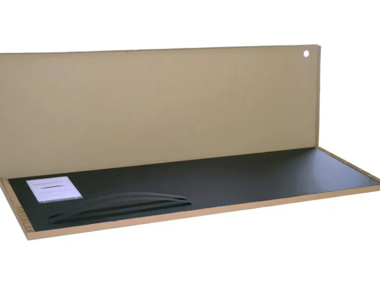 Sprela Arbeitsplatten Antifingerprint Schwarz 2,8 cm x 126 cm x 63,5 cm FSC®