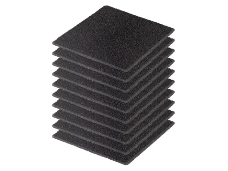 Best STAHLWERK Aktivkohlefilter Vorderseite 10er Set für Dunstabzug FE-27 ST