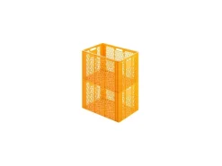 Hot PROREGAL SuperSparSet 2 x Eurobehälter Bäcker- und Konditorenkasten HxBxT 42,1 x 40 x 60 85 Liter Gelb-Orange Brötchenkiste Sstapelbare Bäckerkiste