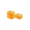 Clearance SuperSparSet 3 x Eurobehälter Bäcker- und Konditorenkasten HxBxT 34,9 x 40 x 60 70 Liter Gelb-Orange Brötchenkiste Sstapelbare Bäckerkiste Vorratsdosen|Vorratsbehälter