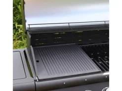 Clearance Grillplatte Zubehör Wendeplatte Gusseisen Pizzaplatte Gasgrill Pfannen