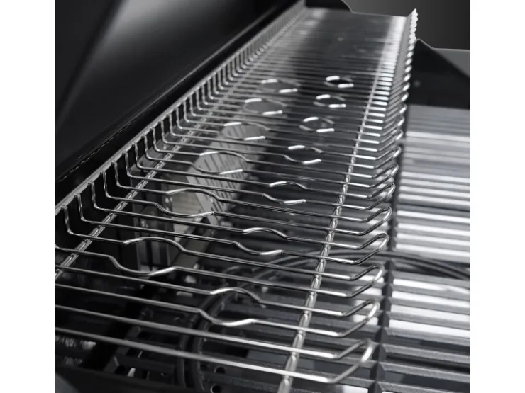 TAINO Schneidebretter<Platinum Yamara Dark 6+2 Gasgrill Set Mit Haube Stahl 6 Brenner Sear-Burner Backburner