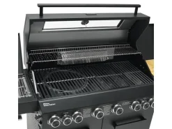 TAINO Schneidebretter<Platinum Yamara Dark 6+2 Gasgrill Set Mit Haube Stahl 6 Brenner Sear-Burner Backburner