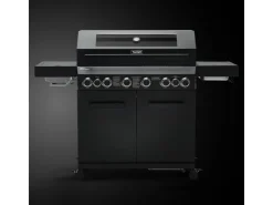 TAINO Schneidebretter<Platinum Yamara Dark 6+2 Gasgrill Stahl 6 Brenner Sear-Burner Backburner