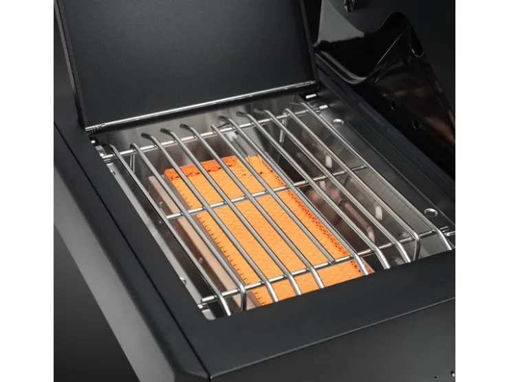 TAINO Schneidebretter<Platinum Yamara Dark 4+2 Gasgrill Stahl 4 Brenner Sear-Burner Backburner