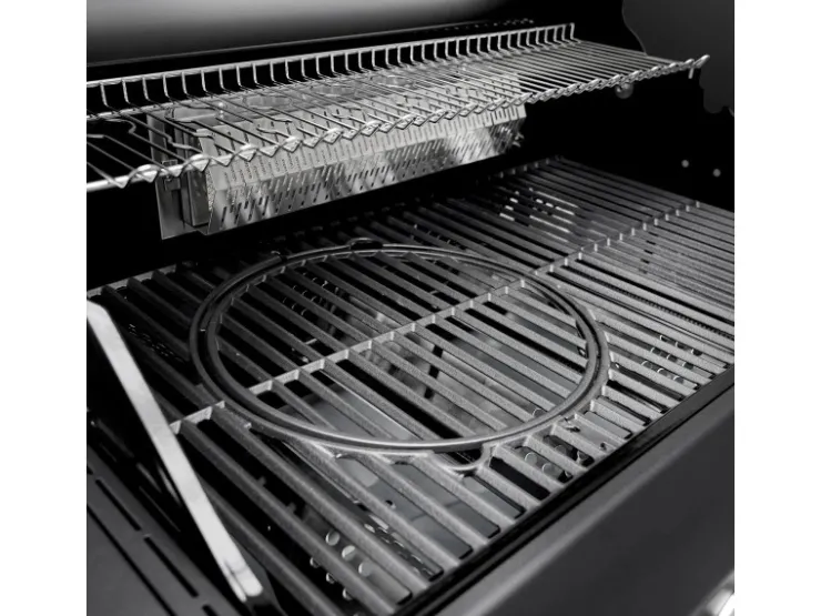 Outlet TAINO Platinum Yamara Dark 4+2 Set Mit Haube Gasgrill Stahl 4 Brenner Sear-Burner Backburner