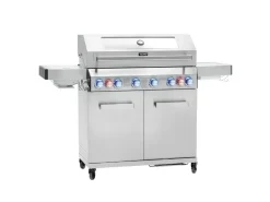 TAINO Schneidebretter<Platinum Yamara 6+2 Gasgrill Edelstahl 6 Brenner Sear-Burner Backburner