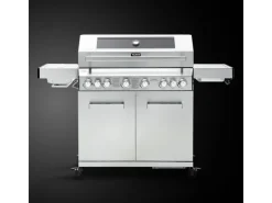 TAINO Schneidebretter<Platinum Yamara 6+2 Gasgrill Edelstahl 6 Brenner Sear-Burner Backburner