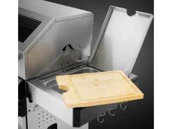 TAINO Schneidebretter<Platinum Yamara 6+2 Gasgrill Edelstahl 6 Brenner Sear-Burner Backburner