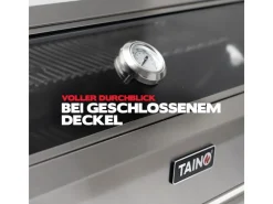 TAINO Schneidebretter<Platinum Yamara 6+2 Gasgrill Edelstahl 6 Brenner Sear-Burner Backburner