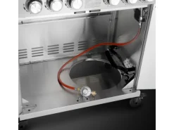 Platinum Yamara 4+2 Gasgrill Edelstahl 4 Brenner Sear-Burner Backburner Schneidebretter