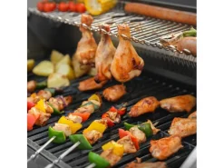 Platinum Yamara 4+2 Gasgrill Edelstahl 4 Brenner Sear-Burner Backburner Schneidebretter