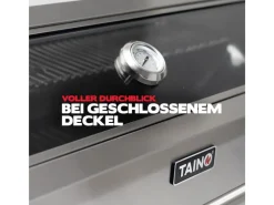 Platinum Yamara 4+2 Gasgrill Edelstahl 4 Brenner Sear-Burner Backburner Schneidebretter