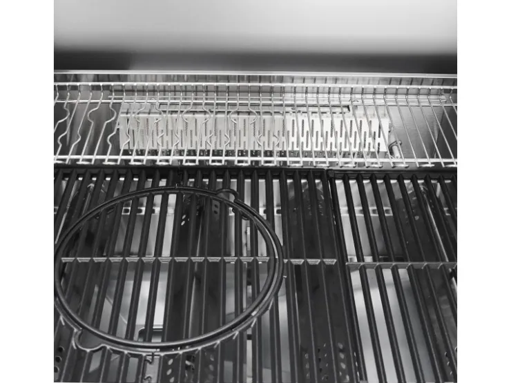 New TAINO Platinum Yamara 4+2 Gasgrill Set mit Haube Edelstahl 4 Brenner Sear-Burner Backburner