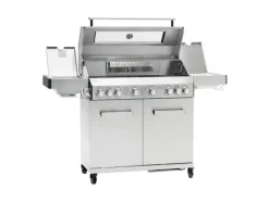 Platinum Yamara 6+2 Set Mit Haube Gasgrill Edelstahl 6 Brenner Sear-Burner Backburner Schneidebretter