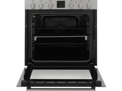 Best Einbauherd-Set Backofen mit Glaskeramik-Kochfeld 4 Zonen Teleskopauszug 78 Liter B-HS-75-C-I Kochfelder