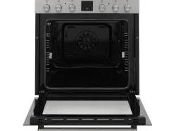 Best Einbauherd-Set Backofen mit Glaskeramik-Kochfeld 4 Zonen Teleskopauszug 78 Liter B-HS-75-C-I Kochfelder