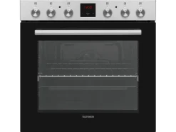 Sale Telefunken Einbauherd-Set Backofen mit Induktionskochfeld 4 Zonen Teleskopauszug 78 Liter B-HS-75-I-I