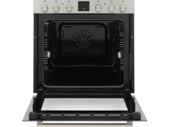 Sale Telefunken Einbauherd-Set Backofen mit Induktionskochfeld 4 Zonen Teleskopauszug 78 Liter B-HS-75-I-I