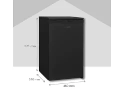 Gefrierschrank 63L Nutzinhalt Tiefkühlschrank 4Sterne Höhe 82,1cm Breite 48cm CF-34-101-B Gefrierschränke|Kühlschränke